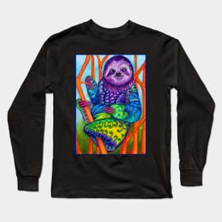 Slothadelic Long Sleeve T-Shirt